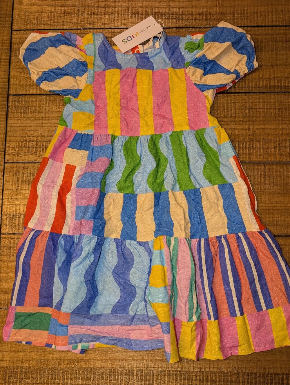 Gorman Kids Stripe Mix Kids Dress - 2-3